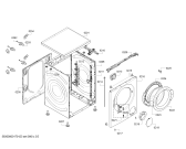 Схема №3 WM14Q370DN iQ 500 varioPerfect с изображением Наклейка для стиралки Siemens 00628625