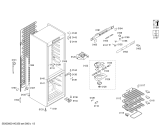 Схема №1 KG39SA70 с изображением Дверь для холодильника Siemens 00248572