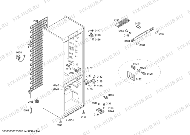 Схема №2 KGN34A60GB с изображением Панель для холодильной камеры Bosch 00479201