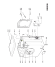 Схема №1 MWU106EDWG с изображением Ручка (крючок) люка для стиралки Whirlpool 480113100144