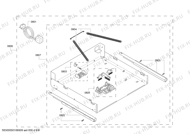 Схема №1 CM250110 с изображением Дисплейный модуль для кофеварки (кофемашины) Bosch 00703487