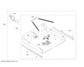 Схема №1 CM250130 с изображением Панель для электрокофемашины Bosch 00653495
