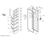 Схема №2 GSP34A91 с изображением Панель управления для холодильника Bosch 00667175