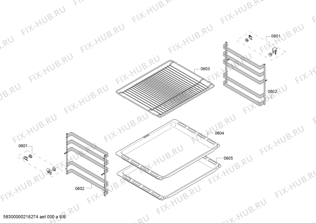 Схема №2 HEA510BV0C с изображением Ручка конфорки для плиты (духовки) Bosch 10004235