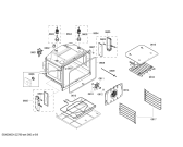 Схема №3 PODC302 с изображением Панель для плиты (духовки) Bosch 00144683