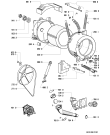 Схема №1 AWM 289 с изображением Бак (полубак) для стиралки Whirlpool 481941818382