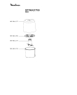 Схема №1 DP790A27/700 с изображением Корпусная деталь для электроблендера Moulinex MS-0A11215