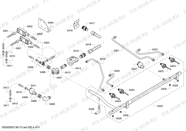 Схема №5 PRG364ELG с изображением Титульный лист для духового шкафа Bosch 00494374