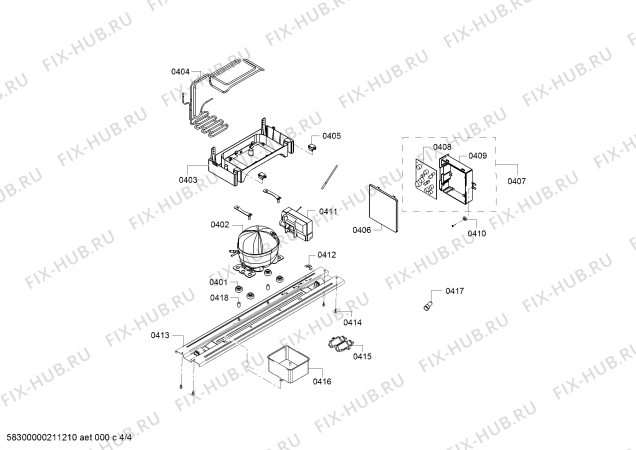 Схема №3 KDN75VW20M с изображением Ручка двери для холодильника Bosch 11027873