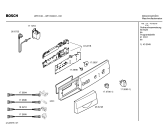 Схема №1 WFH100 Bosch Exclusiv WFH 100 с изображением Панель управления для стиралки Bosch 00432945