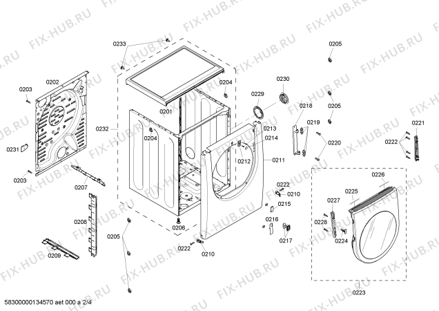 Схема №1 WTB76550EE Logixx 10New Dimension с изображением Панель управления для сушилки Bosch 00663475