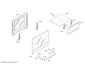 Схема №2 HX62W520T с изображением Фронтальное стекло для электропечи Siemens 00711755