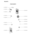 Схема №1 PU6010U0/870 с изображением Запчасть для электроочистителя воздуха Rowenta RS-PU000095