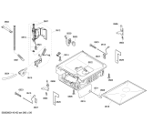 Схема №3 SGI55E75EU с изображением Передняя панель для электропосудомоечной машины Bosch 00647529
