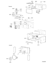 Схема №1 BPH 6302 IN с изображением Фиксатор для плиты (духовки) Whirlpool 481240449681