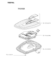 Схема №1 79120028 с изображением Дисплей для кухонных электровесов Tefal TS-791203M1