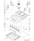 Схема №1 AKT797IX4 (F091963) с изображением Инструкция по эксплуатации для плиты (духовки) Indesit C00368948