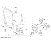 Схема №2 SMS53E12TC с изображением Теплообменник для посудомойки Bosch 00771000