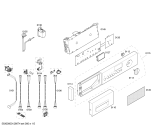 Схема №1 WI14W540EU с изображением Крышка для стиралки Bosch 00479317