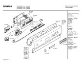 Схема №2 SE58590 с изображением Передняя панель для посудомоечной машины Siemens 00299766