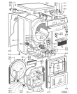 Схема №1 TRA 5350 с изображением Обшивка для сушилки Whirlpool 481245219959