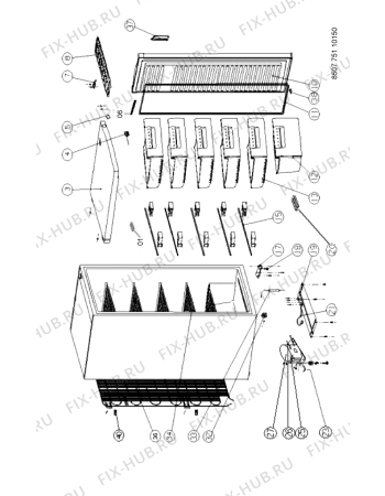 Схема №1 WV1500 S с изображением Запчасть для холодильной камеры Whirlpool 482000020271