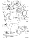 Схема №1 MAXY 13 - MA с изображением Соединительный элемент для стиралки Whirlpool 480111101616
