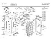 Схема №1 GSU3101CH с изображением Панель для холодильной камеры Bosch 00286020