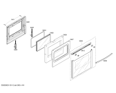 Схема №1 HES3052C с изображением Кабель для плиты (духовки) Bosch 00640371