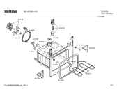 Схема №2 HB131510B с изображением Передняя часть корпуса для электропечи Siemens 00442434