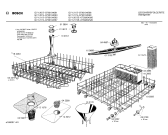 Схема №1 0730104567 GV121S с изображением Уплотнитель для электропосудомоечной машины Bosch 00049431