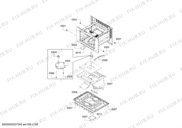 Схема №4 MB30WP Thermador с изображением Дверь для микроволновки Bosch 00717514