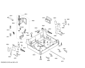 Схема №3 SL6KLN1AU с изображением Рамка для электропосудомоечной машины Bosch 00668329