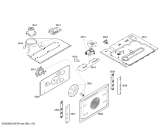 Схема №3 B1422C0GB с изображением Внешняя дверь для электропечи Bosch 00442997