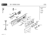 Схема №2 3TE827BM TE827 с изображением Вкладыш в панель для стиралки Bosch 00483265