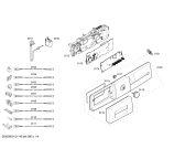 Схема №1 WM10E161GR с изображением Панель управления для стиралки Siemens 00669565