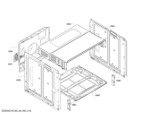 Схема №1 HBA43B261F с изображением Переключатель для плиты (духовки) Bosch 00624961