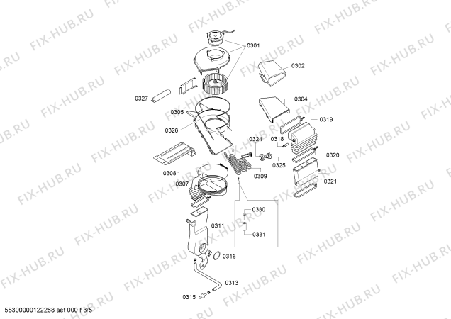 Схема №1 3TW865B TW-865 с изображением Силовой модуль для стиралки Bosch 00665323