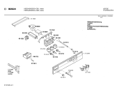 Схема №2 HBE632TAU с изображением Передняя часть корпуса для духового шкафа Bosch 00272299