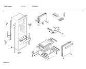 Схема №1 KICEB11AA с изображением Поднос для холодильника Bosch 00094711