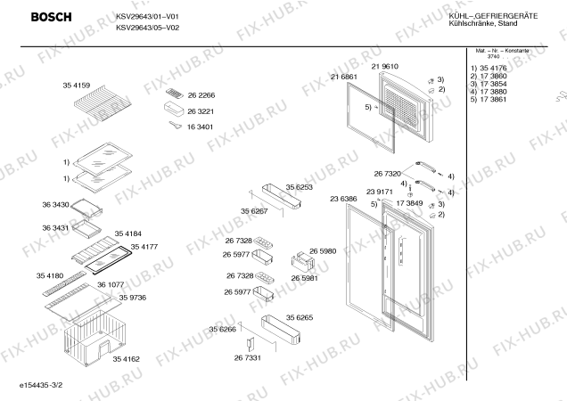 Схема №2 KSV29643 с изображением Панель управления для холодильника Bosch 00365078