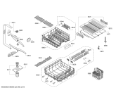 Схема №2 SGE68U55UC SilencePlus 44dBA с изображением Набор кнопок для посудомойки Bosch 10003435