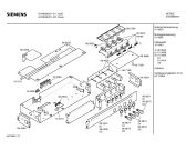 Схема №1 HO46020 с изображением Панель для плиты (духовки) Siemens 00286291