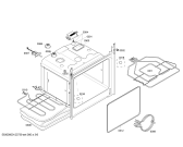 Схема №3 HB750250C с изображением Фронтальное стекло для духового шкафа Siemens 00477969