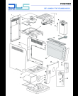 Схема №1 PRIMADONNA S ECAM28.465.M с изображением Панель для электрокофеварки DELONGHI 7313243111