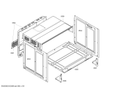 Схема №2 HBN530520A с изображением Панель управления для плиты (духовки) Bosch 00661068