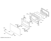Схема №2 B6754S0 с изображением Панель управления для плиты (духовки) Bosch 00446009