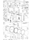 Схема №1 715 MT/CM с изображением Электропроводка для стиральной машины Whirlpool 481232118308