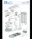 Схема №1 EC680.BK DEDICA с изображением Провод для кофеварки (кофемашины) DELONGHI 5013277279