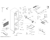 Схема №1 KGF23587TI с изображением Дверь для холодильной камеры Bosch 00711504